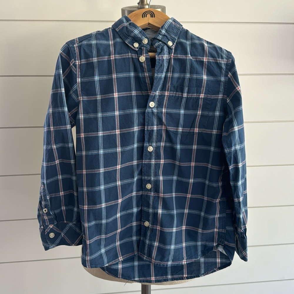 ⚡️Boys H&M Plaid Button Up Shirt